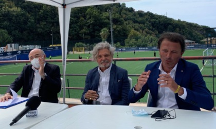 Bogliasco: siglato l'accordo tra Comune e Sampdoria per riqualificare l'area dei campi sportivi