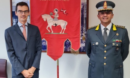Asti: Lanfranco incontra il comandante della Guardia di Finanza