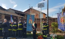 Quargnento: una piazza intitolata ai Caduti dei Vigili del Fuoco