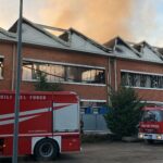 Incendio alla Demap di Beinasco: livelli alti di inquinamento nell'aria