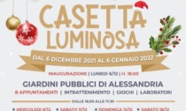 Natale, ad Alessandria arriva la “Casetta Luminosa”