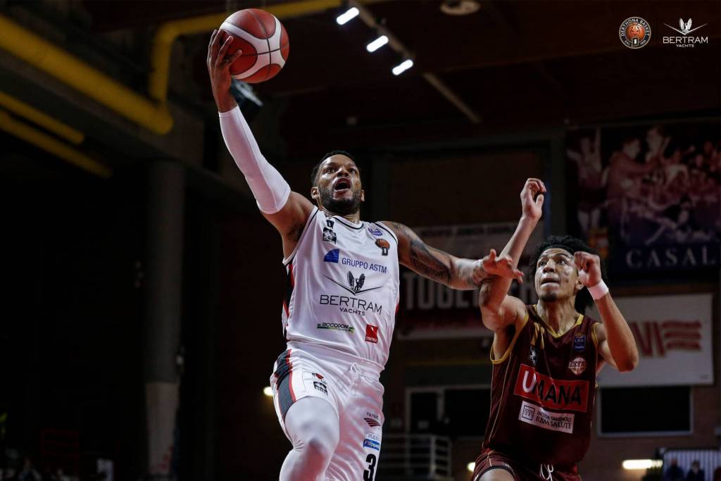 Derthona Basket, successo in trasferta contro Reggio Emilia