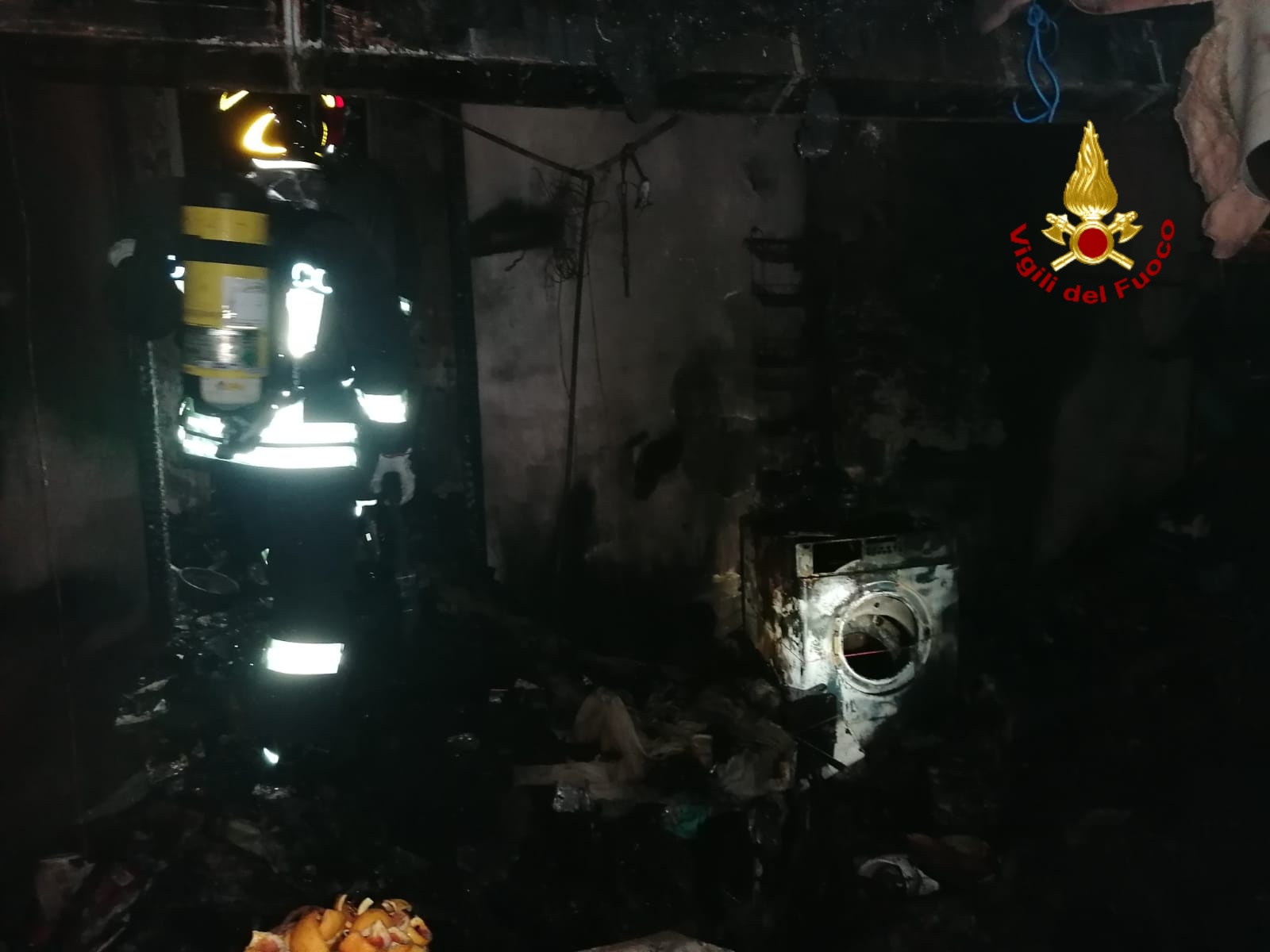 Incendio in un'abitazione sulle alture di Rapallo: muore un 70enne