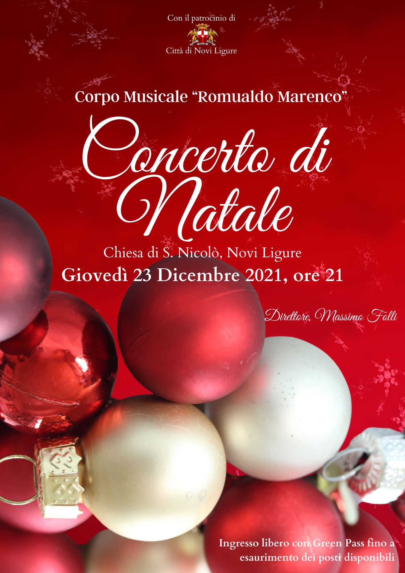 Novi Ligure: grande ritorno per il concerto di Natale della banda Marenco