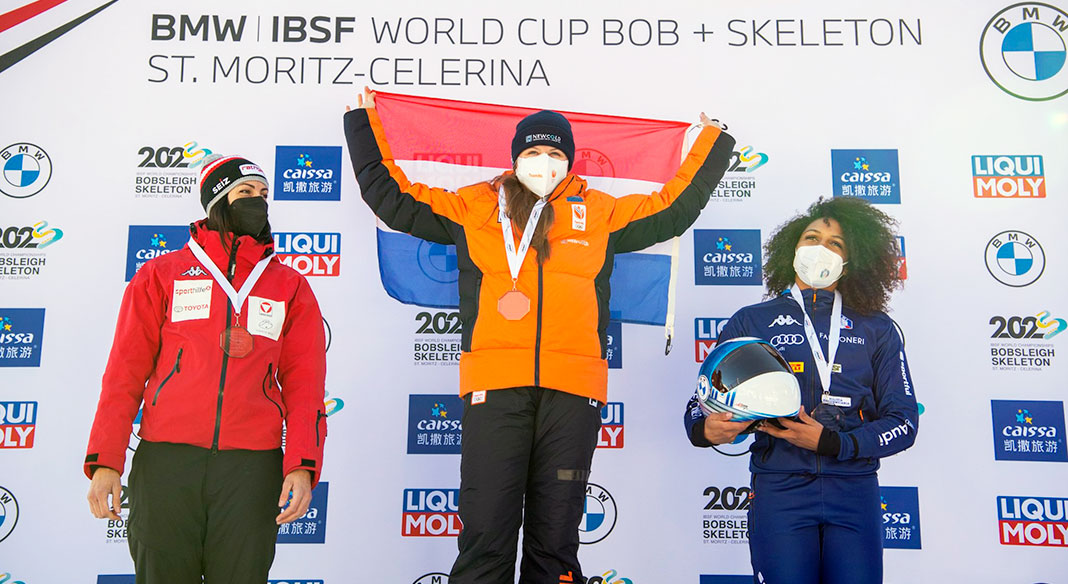 Skeleton, Margaglio vince il bronzo a St. Moritz