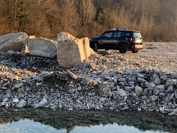 Val Borbera: lavori all'alveo del torrente non autorizzati, scatta la sanzione