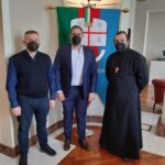 Ucraina, Toti incontra il cappellano della comunità in Liguria