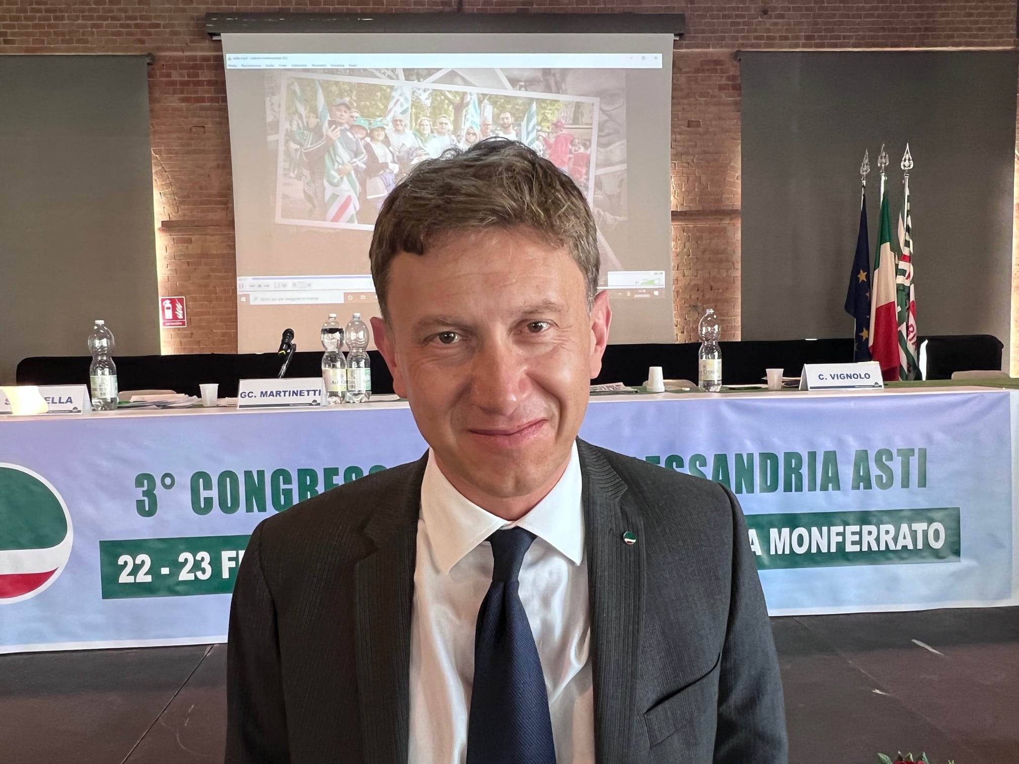 Marco Ciani riconfermato segretario generale della Cisl Alessandria-Asti