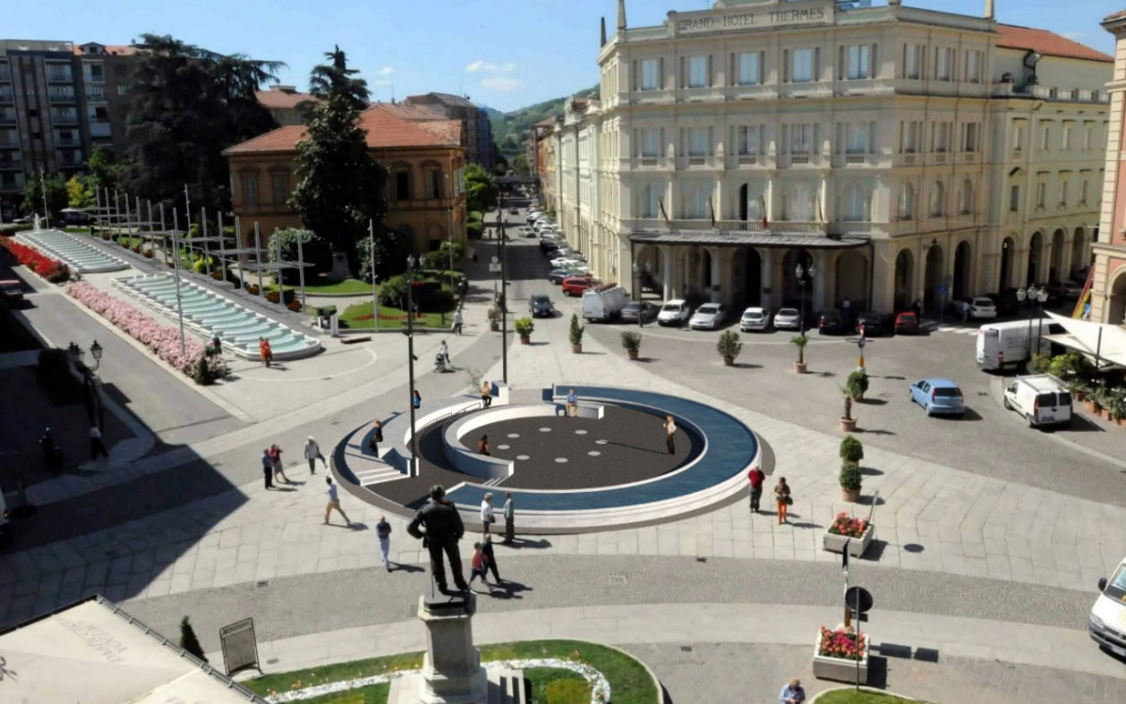 Acqui Terme: ecco come sarà la Fontana delle Ninfe dopo i lavori di riqualificazione