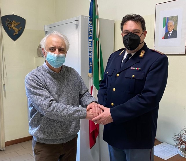 Polizia Stradale Serravalle Scrivia: il Comandante Grosso va in pensione, gli succede Bisio