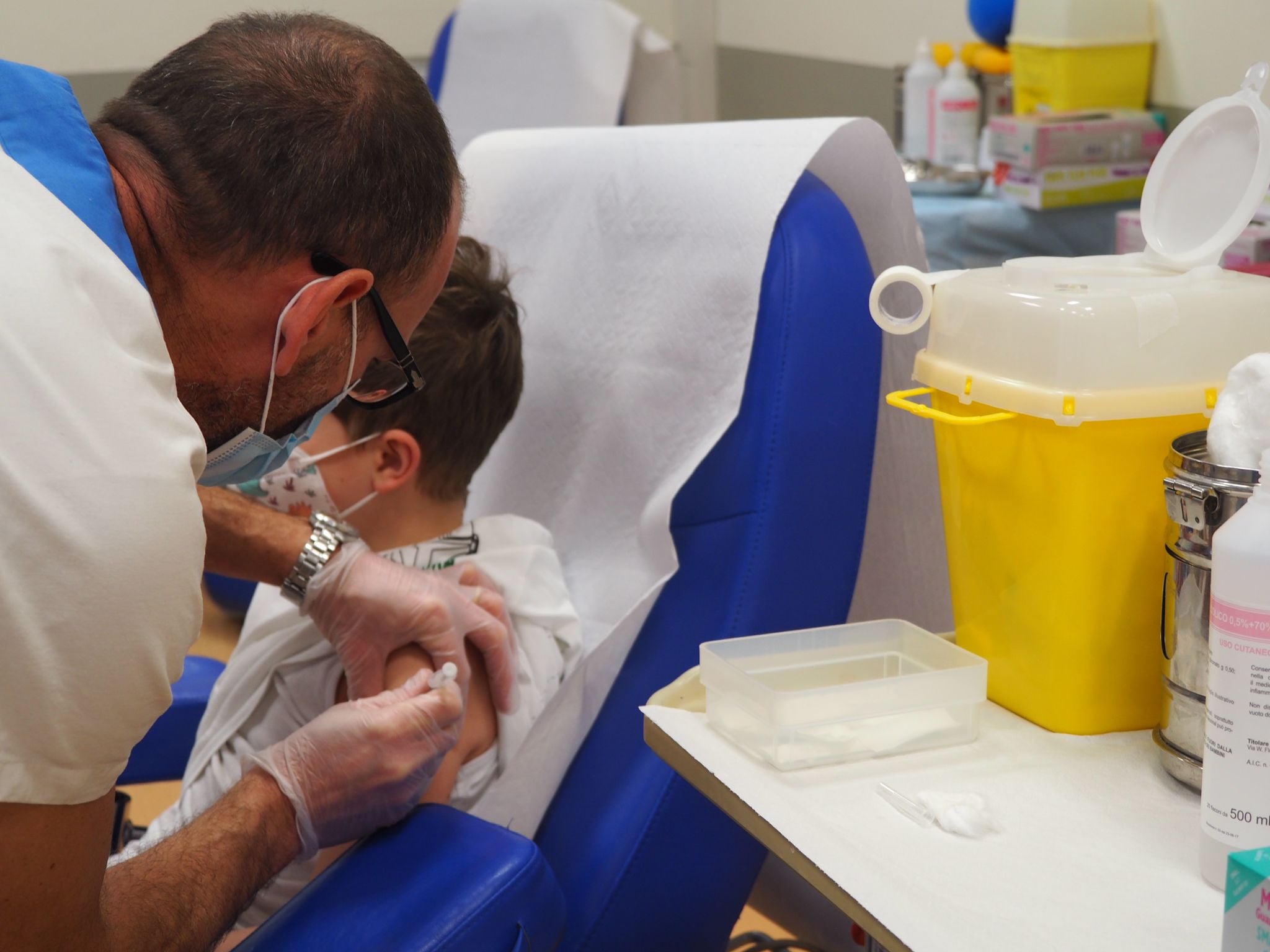 Piemonte, 500 bambini vaccinati durante open day pediatrico