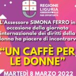 "Un Caffè per le Donne": tour dell'assessore regionale Simona Ferro nelle quattro province liguri