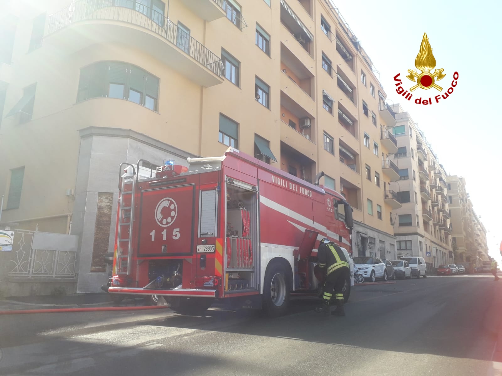 Genova: incendio in appartamento di via Nizza, ingenti danni ma residenti salvi