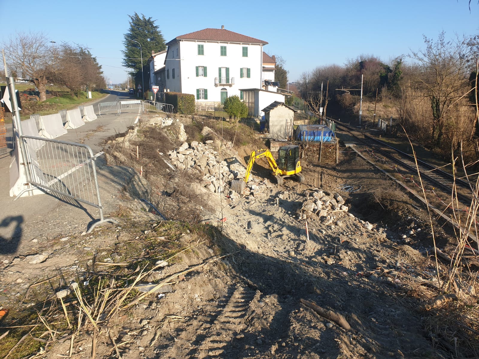Acqui Terme: al via i lavori di consolidamento della sottoscarpa di stradale Alessandria