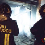 Incendio di un box a Piovera: l'intervento dei Vigili del Fuoco