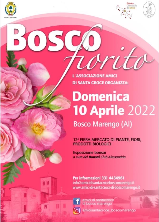 Bosco Marengo, weekend ricco di eventi il 9-10 aprile