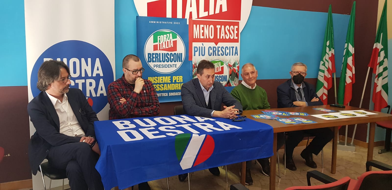 Si allarga la squadra di Forza Italia ad Alessandria in vista delle elezioni
