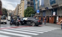 Incidente stradale a Genova, non ci sono feriti