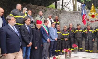 Genova: rinnovato monumento dedicato ai quattro Vigili del Fuoco morti nel '48