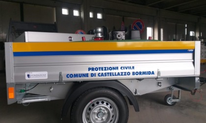 Castellazzo Bormida: acquistata motopompa di aspirazione per la Protezione Civile