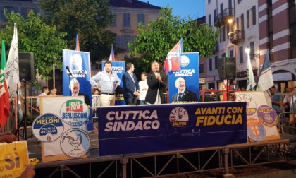 Elezioni: Salvini ad Alessandria per sostenere Cuttica e la festa di fine campagna di Abonante