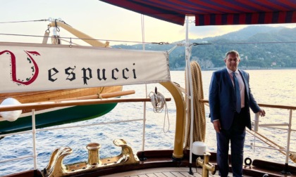 L'Amerigo Vespucci sbarca a Portofino, simbolo di bellezza e ripartenza
