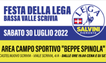 Festa della Lega in Bassa Valle Scrivia: appuntamento il 30 luglio a Castelnuovo Scrivia