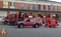 I Vigili del Fuoco di Alessandria in Toscana per aiutare dopo il maltempo