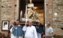 La processione per la festa patronale di Sant'Alberto a Cremolino