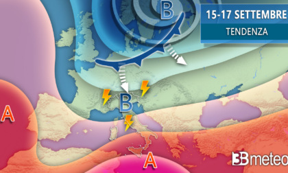 3bmeteo: "Dal caldo africano all'autunno in una settimana"