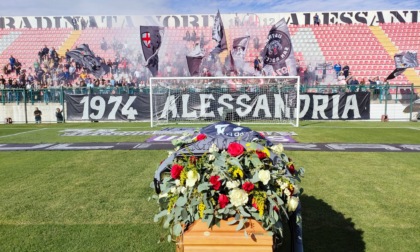 Commozione per l'addio a Mario di Cianni: Il saluto allo stadio Moccagatta