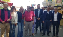 Alessandria, inaugurato il mercato europeo nel viale della Repubblica