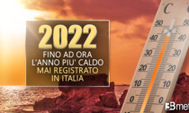 Il 2022 è l'anno più caldo mai registrato finora in Italia