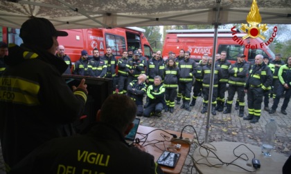 Esercitazione Vigili del Fuoco di Alessandria: simulata l'esondazione del fiume Tanaro