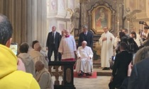 Asti, la Cattedrale gremita per la visita di Papa Francesco