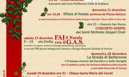 Natale a Tortona 2022: tutti gli eventi