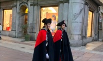 Carabinieri in alta uniforme ad Alessandria per controlli in centro città