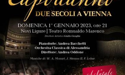 Teatro Marenco di Novi Ligure: il primo gennaio concerto di Capodanno "Due secoli a Vienna"