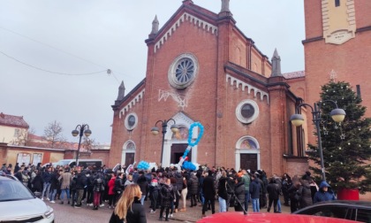 Alessandria, celebrati i funerali di Lorenzo Vancheri, una delle vittime della tragedia di Cantalupo