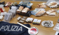Genova, la polizia sequestra 60 mila euro, 2kg di hashish e 700 grammi di cocaina