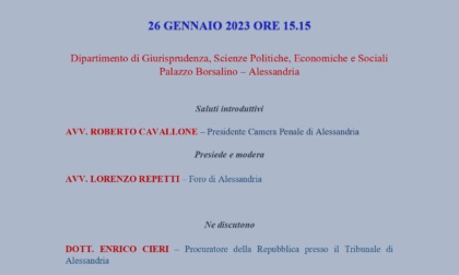 Riforma Cartabia, al via gli incontri ad Alessandria