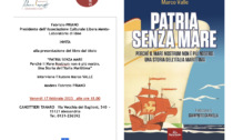 Alessandria: alla Canottieri Tanaro presentazione del libro di Marco Vella "Patria senza mare"