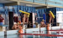 Piscina Polizia di Alessandria, la sezione giovanile di nuoto delle Fiamme Oro