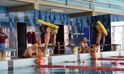 Piscina Polizia di Alessandria, la sezione giovanile di nuoto delle Fiamme Oro