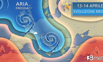 Meteo, tornano piogge, temporali, freddo tardivo e neve a quote basse anche al Nord