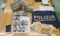 Alessandria, custodiva in cassaforte 1,3 kg di hashish: arrestato dalla Polizia