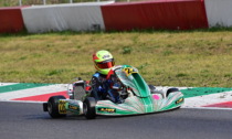 Un tredicenne alessandrino pilota di Go kart a Viterbo per risalire ancora in classifica