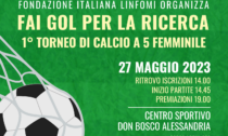 Al Centro Sportivo Don Bosco di Alessandria torneo di calcio femminile "Fai Gol per la ricerca"