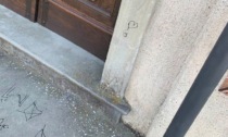 Scritte sull'antica chiesa di Santa Limbania a Rocca Grimalda