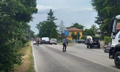 Incidente stradale a Basaluzzo, Vigili del Fuoco ancora sul posto